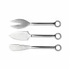 Alex Liddy Slate & Co 3 Piece Cheese Knife Set Silver -Knives Sales Store PCP 1034812