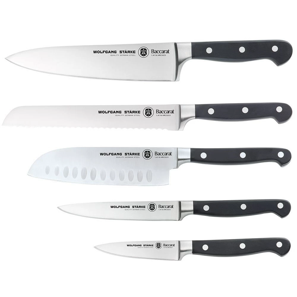 Baccarat Wolfgang Starke Kutchin Knife Block 11 Piece 5 Baccarat Wolfgang Starke Kutchin Knife Block 11 Piece - Image 3