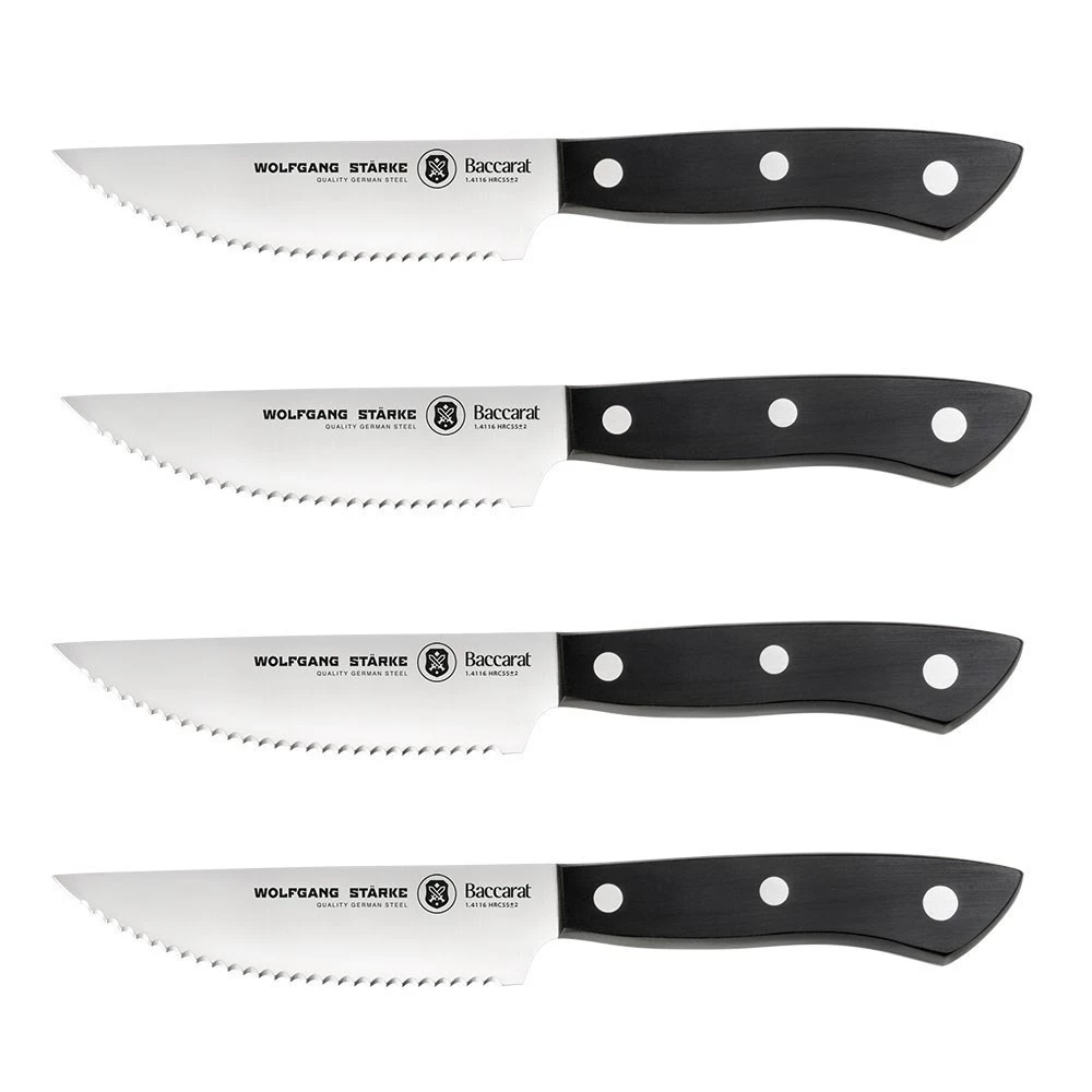 Baccarat Wolfgang Starke Kutchin Knife Block 11 Piece 6 Baccarat Wolfgang Starke Kutchin Knife Block 11 Piece - Image 4