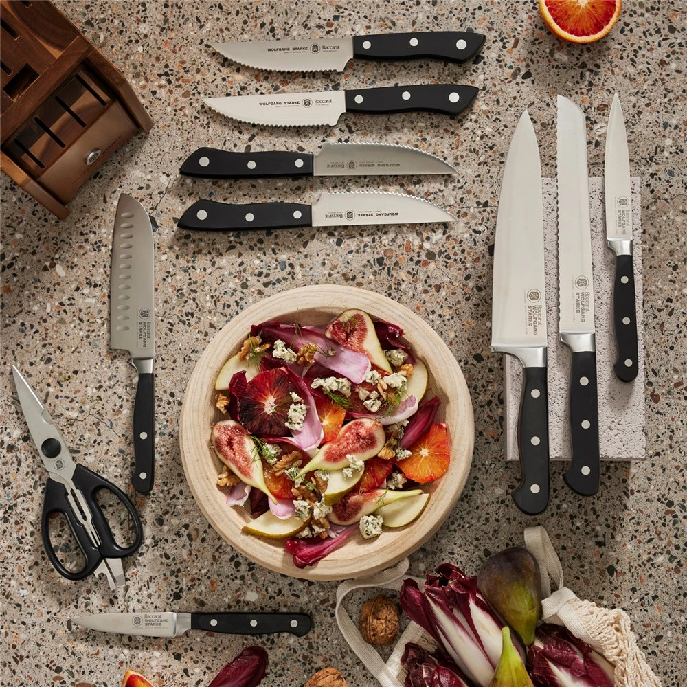Baccarat Wolfgang Starke Kutchin Knife Block 11 Piece 9 Baccarat Wolfgang Starke Kutchin Knife Block 11 Piece - Image 7