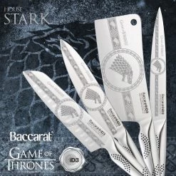 Baccarat ID3 Cleaver Knife 17.5cm Game Of Thrones Stark -Knives Sales Store PCP 1036096 3