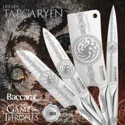 Baccarat ID3 Chefs Knife 20cm Game Of Thrones Targaryen 8 Baccarat ID3 Chefs Knife 20cm Game Of Thrones Targaryen -Knives Sales Store PCP 1036101 3