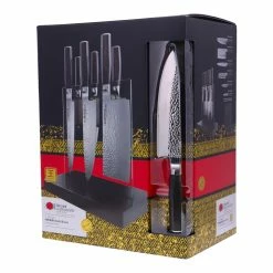 Baccarat Damashiro Emperor Hikari 7 Piece Knife Block -Knives Sales Store PCP 1036162 4