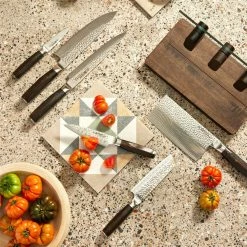 Baccarat Damashiro Emperor Hikari 7 Piece Knife Block -Knives Sales Store PCP 1036162 5