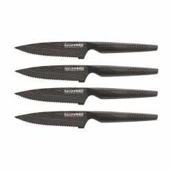 Baccarat ID3 Black Samurai 4 Piece Steak Knife Set