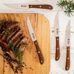 Baccarat Wolfgang Starke Oak Steak Knife Set Of 4 -Knives Sales Store PCP 1037691 2