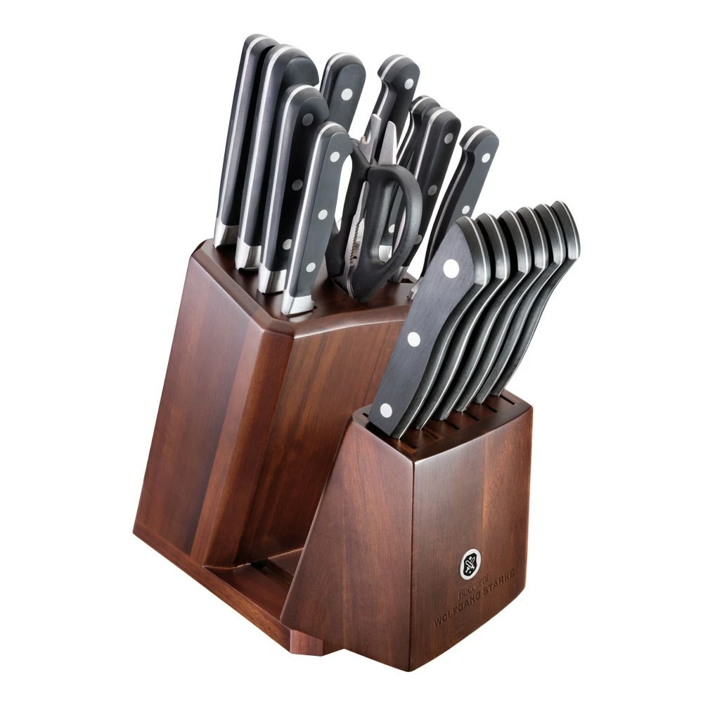 Baccarat Wolfgang Starke Ernst 17 Piece Knife Block 4 Baccarat Wolfgang Starke Ernst 17 Piece Knife Block - Image 2