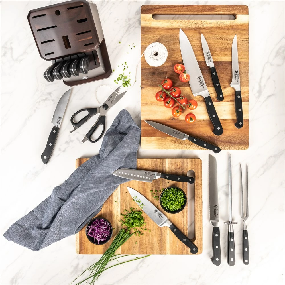 Baccarat Wolfgang Starke Ernst 17 Piece Knife Block 6 Baccarat Wolfgang Starke Ernst 17 Piece Knife Block - Image 4