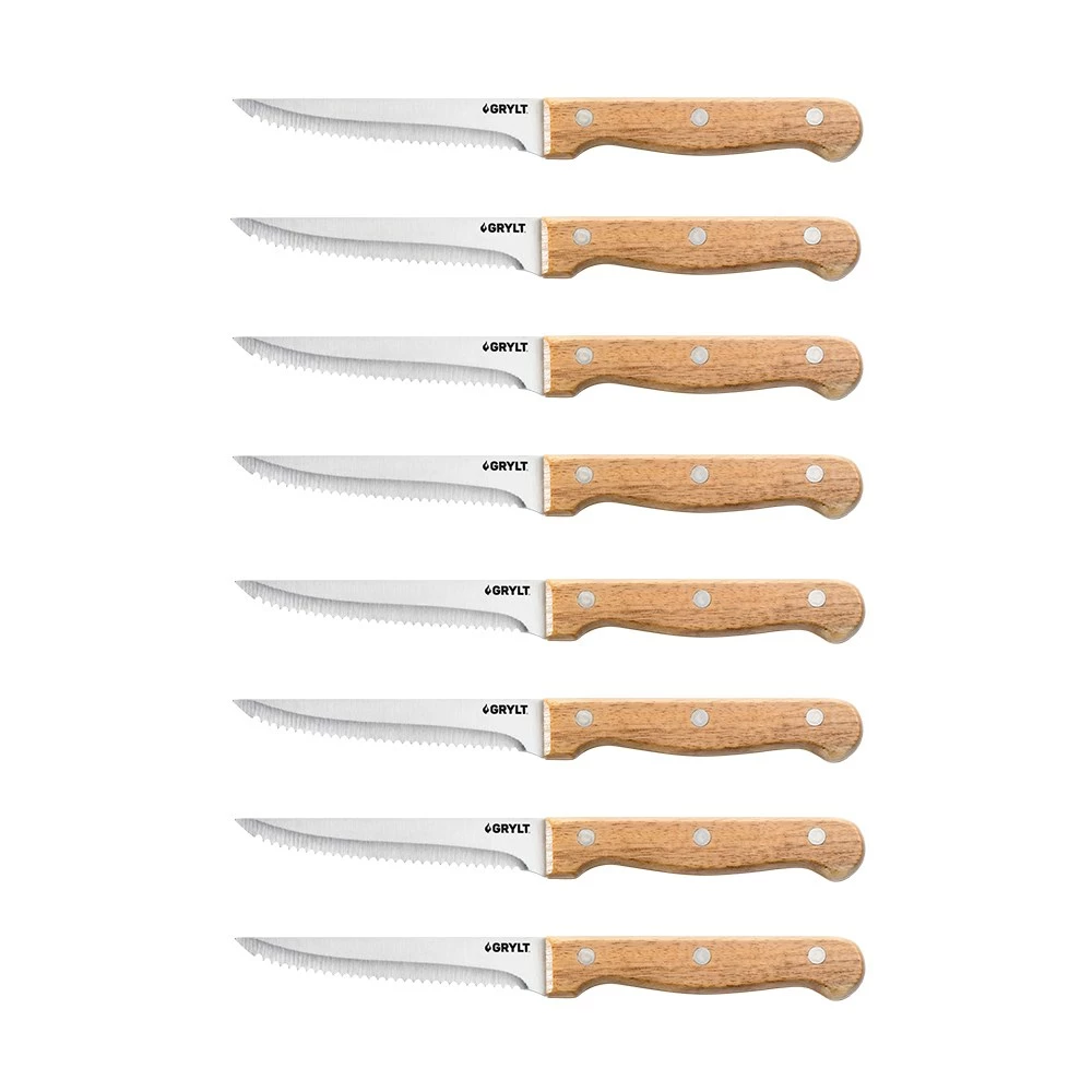 Cuisine::pro Grylt Set Of 8 Steak Knives 3 Cuisine::pro Grylt Set Of 8 Steak Knives