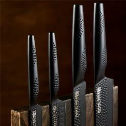 Baccarat ID3 Black Samurai 5 Piece Ona Knife Block Set -Knives Sales Store PCP 1039032 5