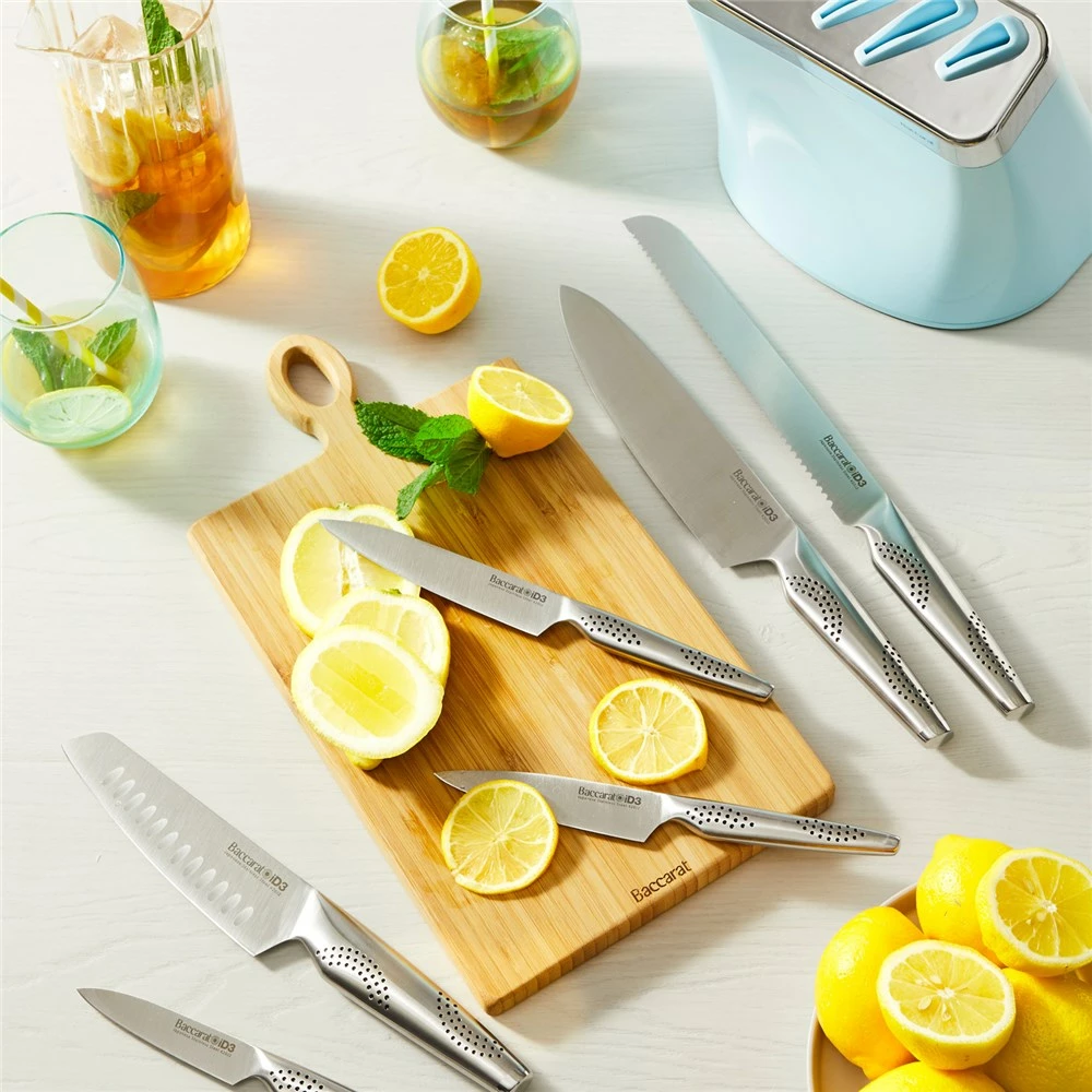 Baccarat ID3 Kobe 7 Piece Knife Block Set Blue 6 Baccarat ID3 Kobe 7 Piece Knife Block Set Blue - Image 4