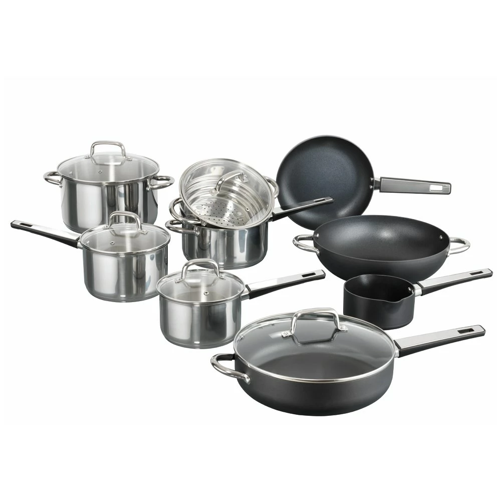 Baccarat Gourmet 9 Piece Stainless Steel & Non-Stick Cookware Set 3 Baccarat Gourmet 9 Piece Stainless Steel & Non-Stick Cookware Set