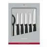 Victorinox Swiss Classic Stainless Steel 6 Piece Paring Knife Set Black -Knives Sales Store SAH 671136G